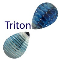 Lamp glass - lamp rods / triton
