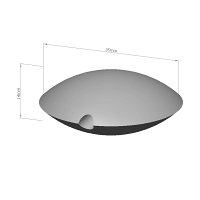 Lamp glass - lamp rods / forma-45
