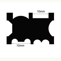Lamp glass - lamp rods / forma-47