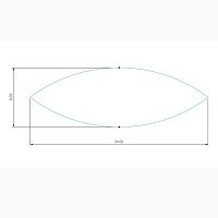 Lamp glass - lamp rods / forma-52