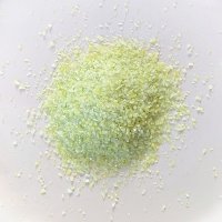 Lamp glass - lamp rods / 180RW-frits-1mm Neon green (COE 96, Reichenbach) – frits, fine grain 0,5-1 mm