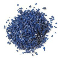 Lamp glass - lamp rods / 092RW-frits-3mm Night blue (COE 96, Reichenbach) – frits, fine grain 2-3 mm