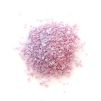 Lamp glass - lamp rods / 065RW-frits-3mm Opal raspberry (COE 96, Reichenbach) – frits, fine grain 1-3 mm