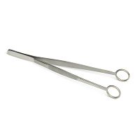 Lamp glass - lamp rods / pinzeta-krouzky-14mm Tweezers with holding rings (17 mm)