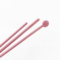 Lamp glass - lamp rods / 731RW Coral pink (COE 96)