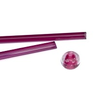Lamp glass - lamp rods / L2012 Gold violet