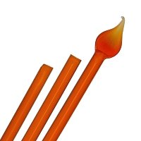 Lamp glass - lamp rods / 016RW Saffron (COE 96)