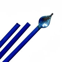 Lamp glass - lamp rods / 248RW Silver blue (COE 96)