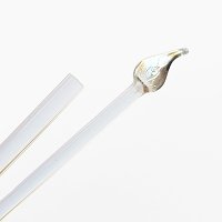 Lamp glass - lamp rods / 102RW Silver crystal (COE 96)